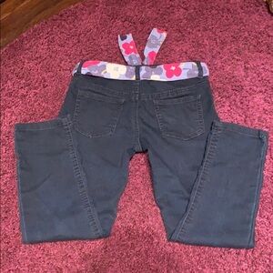 Gymboree Dark Blue Denim pants 5 Adjustable Waist​